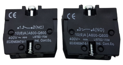 KOB View of Micro Switches and Compliance Markings